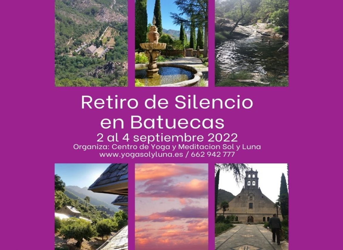 RETIRO DE SILENCIO EN BATUECAS - 2 AL 4 SEPTIEMBRE 2022